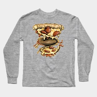 Pizza DNA Twist Long Sleeve T-Shirt